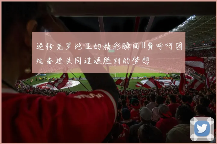 逆转克罗地亚的精彩瞬间B费呼吁团结奋进共同追逐胜利的梦想